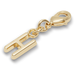 Crocs Gold Letter H Charm Jibbitz™ charms