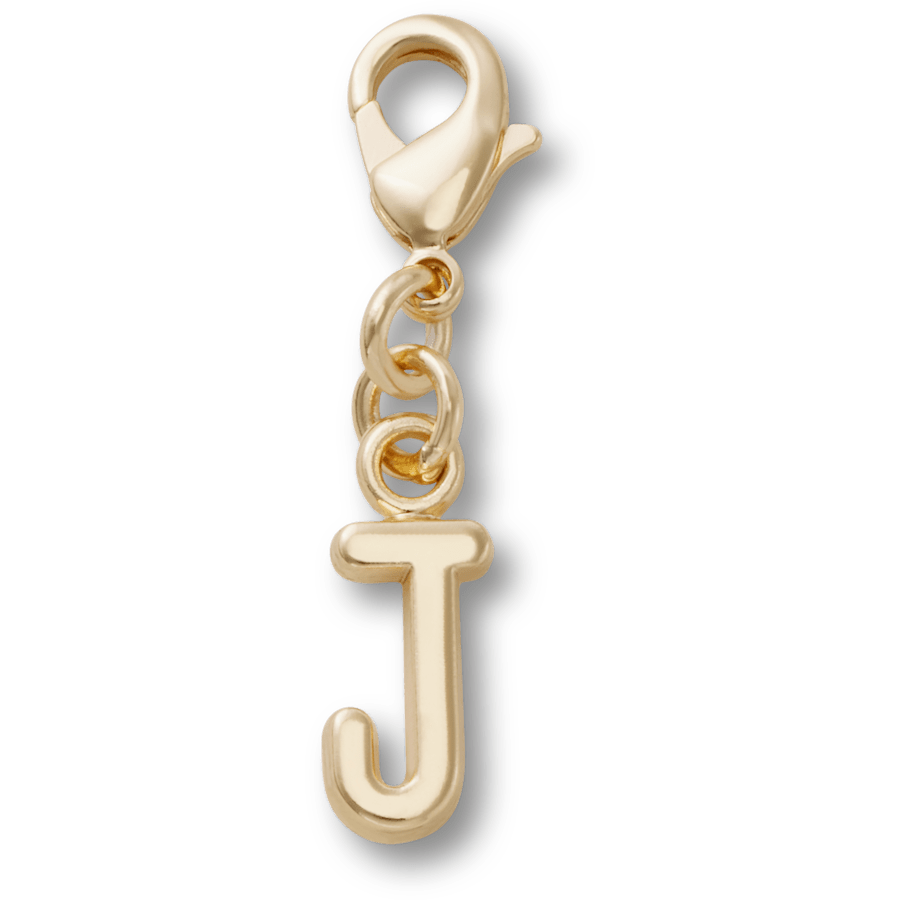 Crocs Gold Letter J Charm Jibbitz™ charms