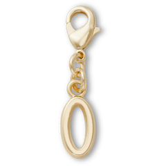 Crocs Gold Letter O Charm Jibbitz™ charms