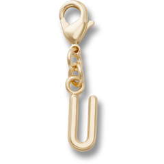 Crocs Gold Letter U Charm Jibbitz™ charms