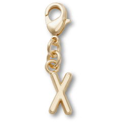 Crocs Gold Letter X Charm Jibbitz™ charms