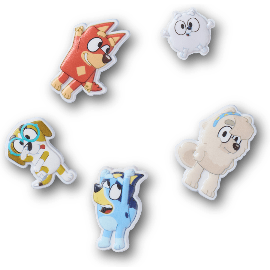 Crocs Bluey 5 Pack Jibbitz Shoe Charm
