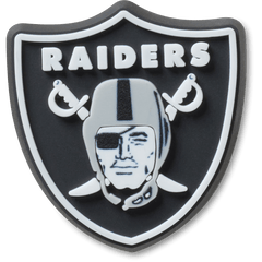 Crocs NFL Las Vegas Raiders Logo Jibbitz™ charms