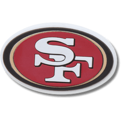 Crocs NFL San Francisco 49ers Logo Jibbitz™ charms