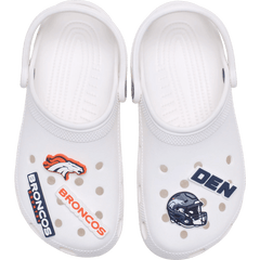 Crocs NFL Denver Broncos 5 Pack Jibbitz Shoe Charm