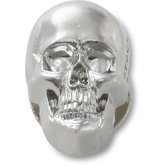 Crocs Silver Skull Jibbitz™ charms