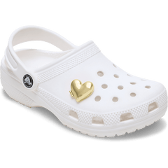 Crocs Gold Bubble Locket Heart Jibbitz™ charms