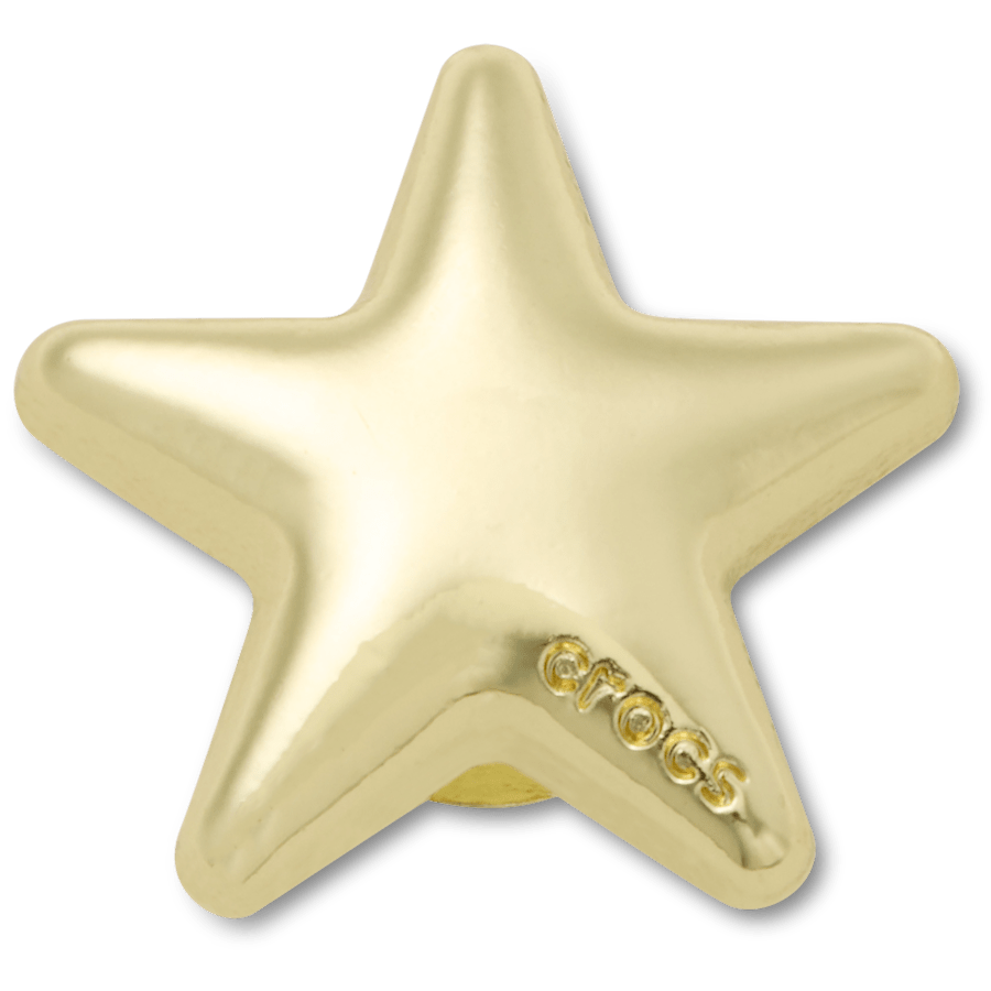 Crocs Gold Bubble Star Jibbitz™ charms