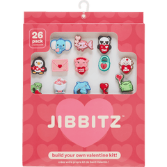 Crocs Valentines Day Card 26 Pack Jibbitz™ charms