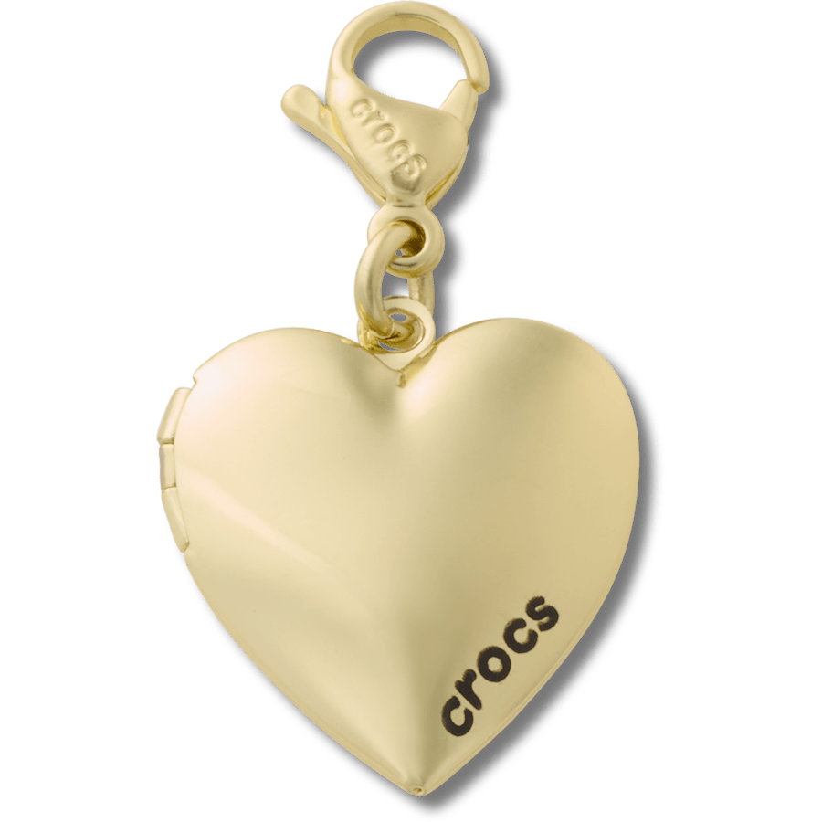 Crocs Gold Locket Charm Jibbitz charm