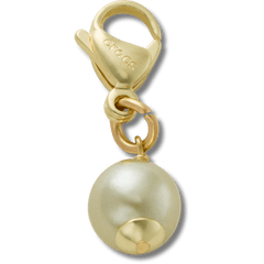 Crocs Gold and Green SMT Pearl Charm Jibbitz charm