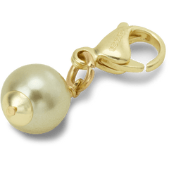 Crocs Gold and Green SMT Pearl Charm Jibbitz charm
