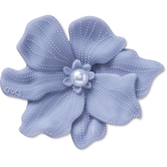 Crocs Periwinkle Flower with Pearl Jibbitz™ charms