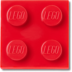 Crocs LEGO® Red Tile 2x2 Jibbitz™ charms