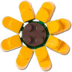 Crocs LEGO® Sunflower Jibbitz™ charms