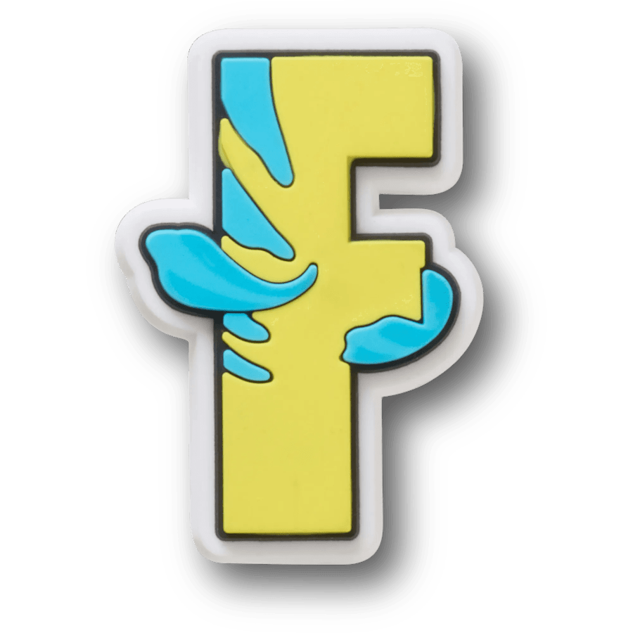 Crocs Disney Character Letter F Jibbitz™ charms