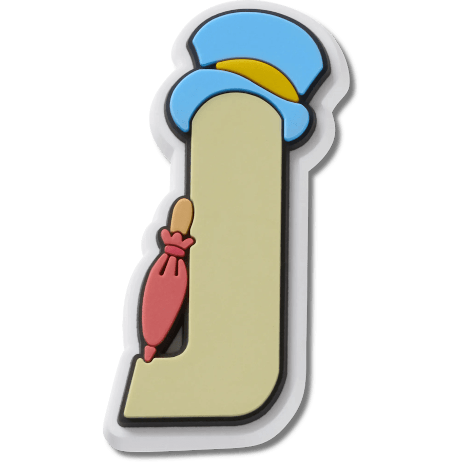 Crocs Disney Character Letter J Jibbitz™ charms