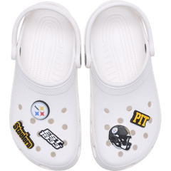 Crocs NFL Pittsburgh Steelers 5 Pack Jibbitz Shoe Charm