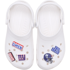 Crocs NFL New York Giants 5 Pack Jibbitz Shoe Charm
