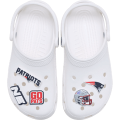 Crocs NFL New England Patriots 5 Pack Jibbitz Shoe Charm