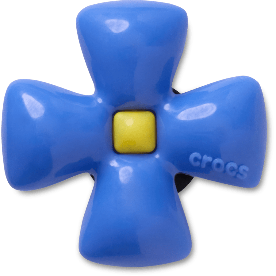 Crocs Puffy Blue Flower Jibbitz™ charms