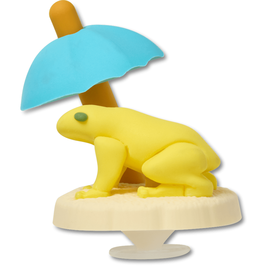 Crocs 3D Chilling Frog Jibbitz™ charms