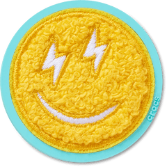 Crocs Mega Chenille Happy Face Jibbitz™ charms