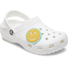 Crocs Mega Chenille Happy Face Jibbitz™ charms