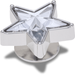 Crocs Silver Gem Sparkle Star Jibbitz™ charms