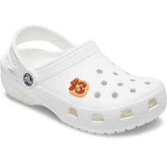 Crocs Orange Sparkly Number 13 Jibbitz™ charms