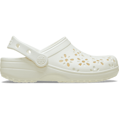 Crocs Kids' Classic Floral Cut-Out Clog