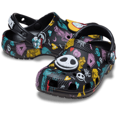 Crocs Toddlers’ Disney Tim Burton's The Nightmare Before Christmas Jack and Sally Classic Clog