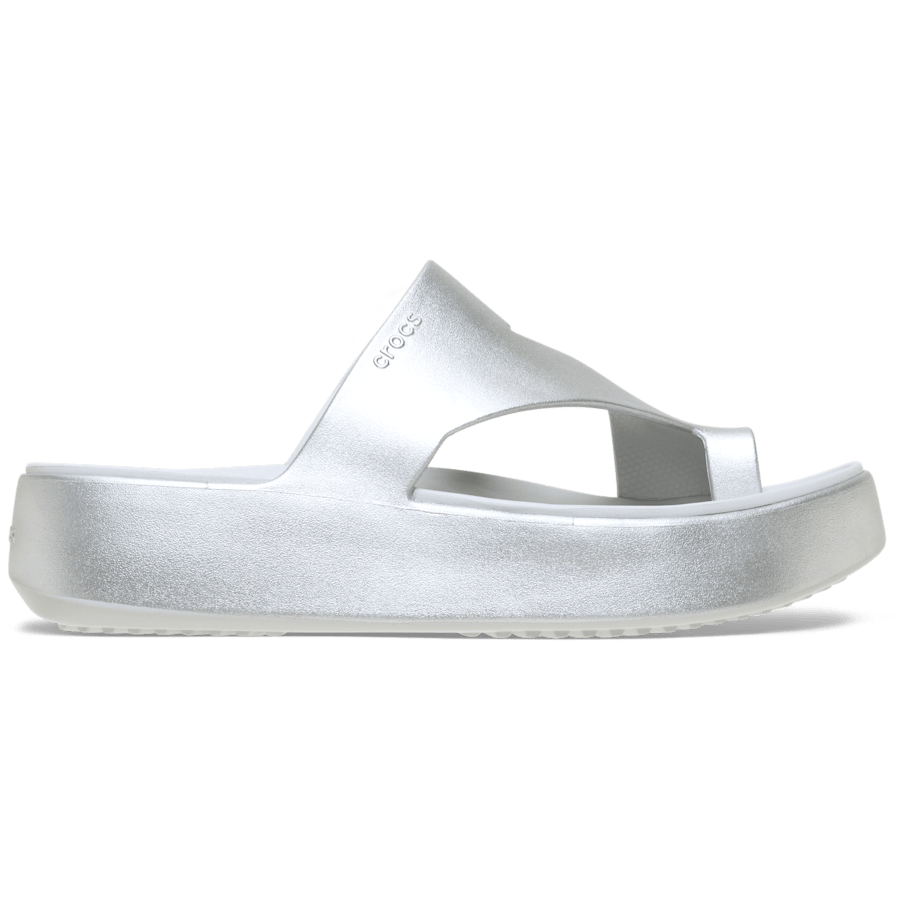 Crocs Getaway Metallic Platform Toe Loop