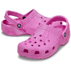 Crocs Kids' Classic Watercolor Marbled Clog