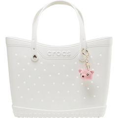 Crocs Plush Teddy Face Bag Charm