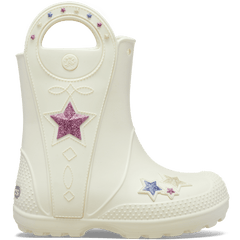 Crocs Kids' Handle It Western Metallic Boot