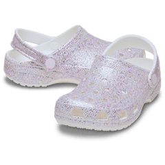 Crocs Kids' Classic Fantasy Glitter Clog