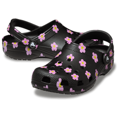 Crocs Classic Flower Clog