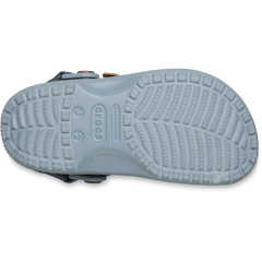 Crocs Kids' Classic Denim Adjustable Backstrap Clog