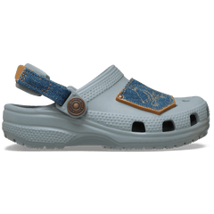 Crocs Toddler Classic Denim Adjustable Backstrap Clog