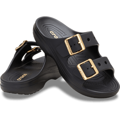 Crocs Women’s Metallic Buckle Saturday Sandal