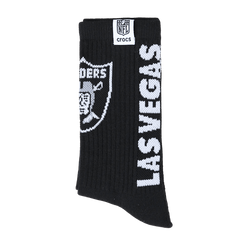 Crocs NFL Las Vegas Raiders Crocs Socks