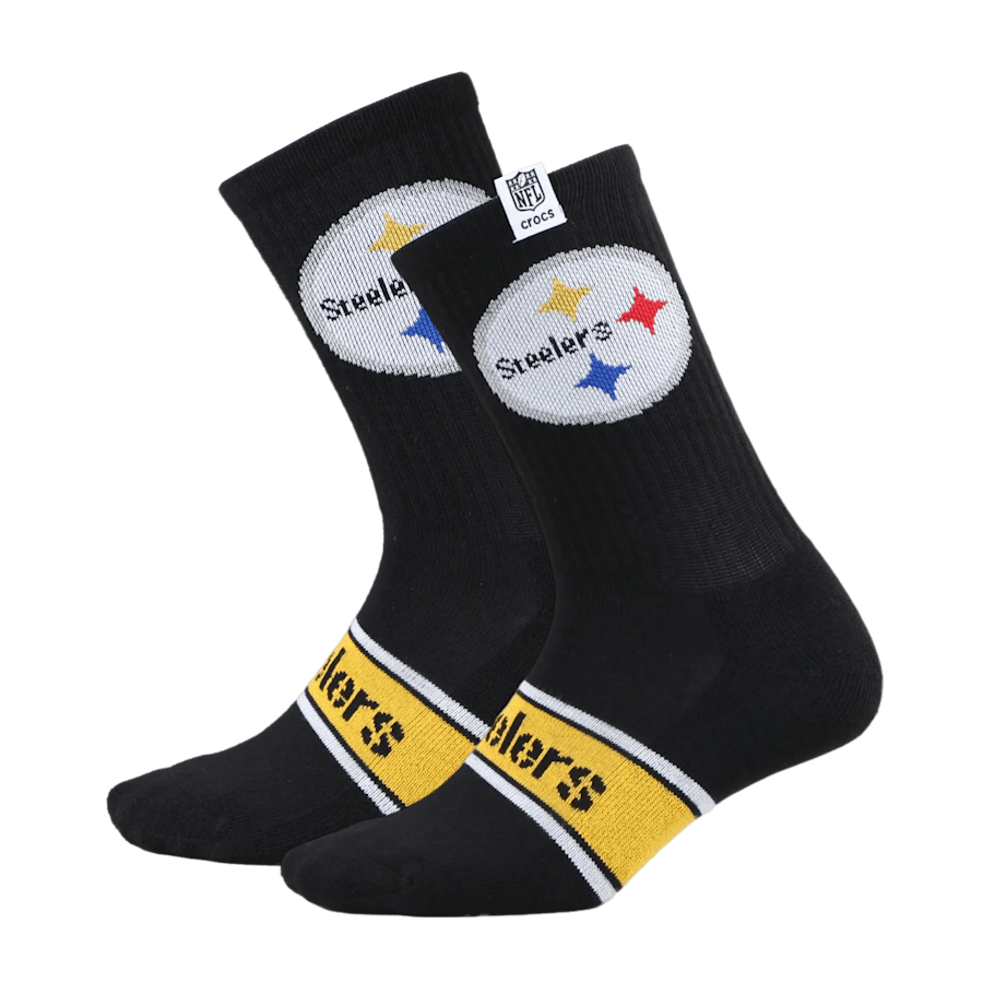 Crocs NFL Pittsburgh Steelers Crocs Socks