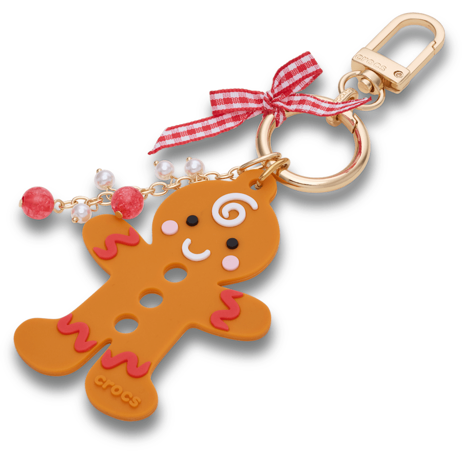 Crocs Gingerbread Man Bag Charm