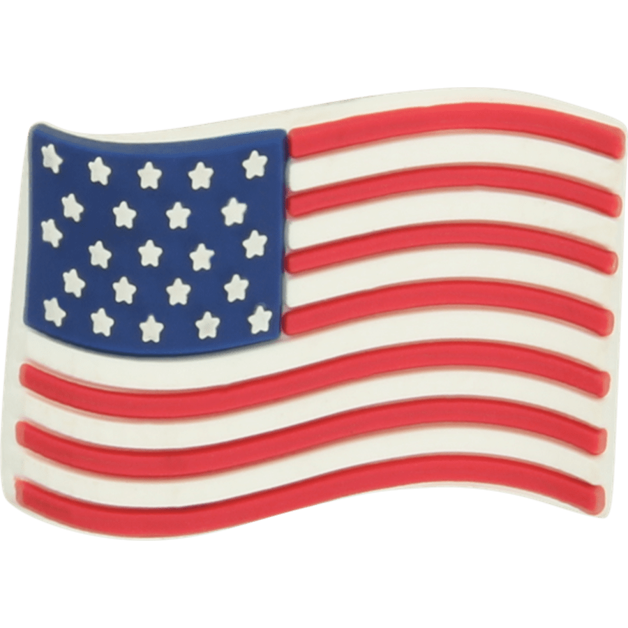 Crocs American Flag Jibbitz Shoe Charm
