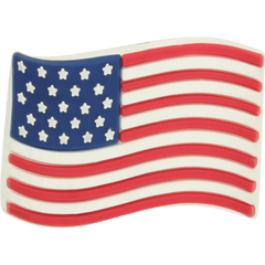 Crocs American Flag Jibbitz Shoe Charm