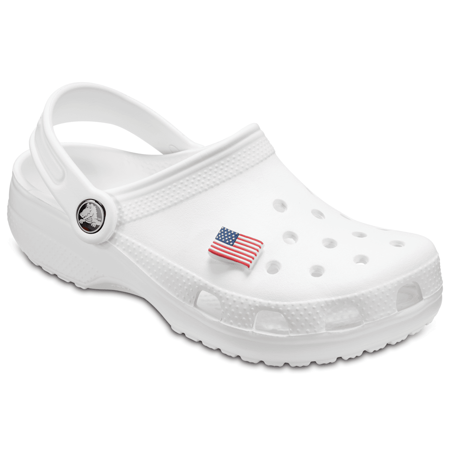 Crocs American Flag Jibbitz Shoe Charm