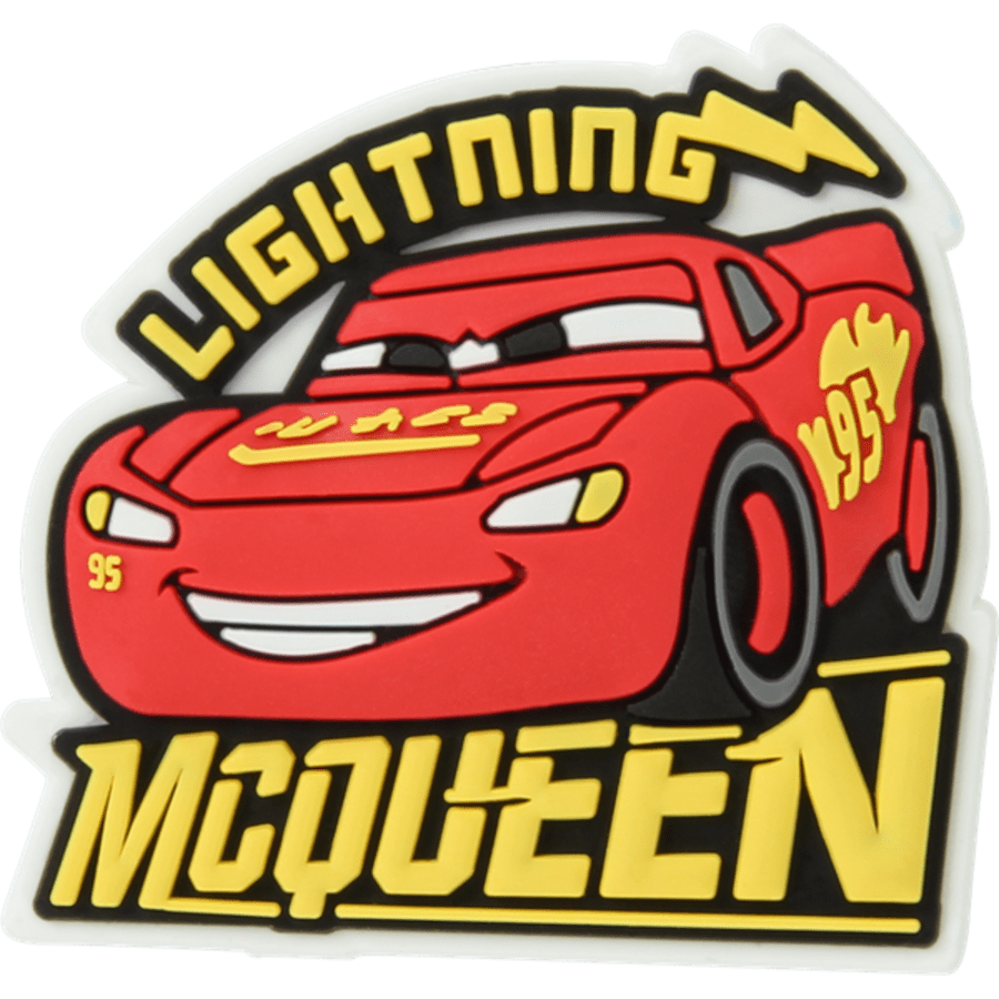 Crocs Cars Movie Lightning McQueen Jibbitz Shoe Charm