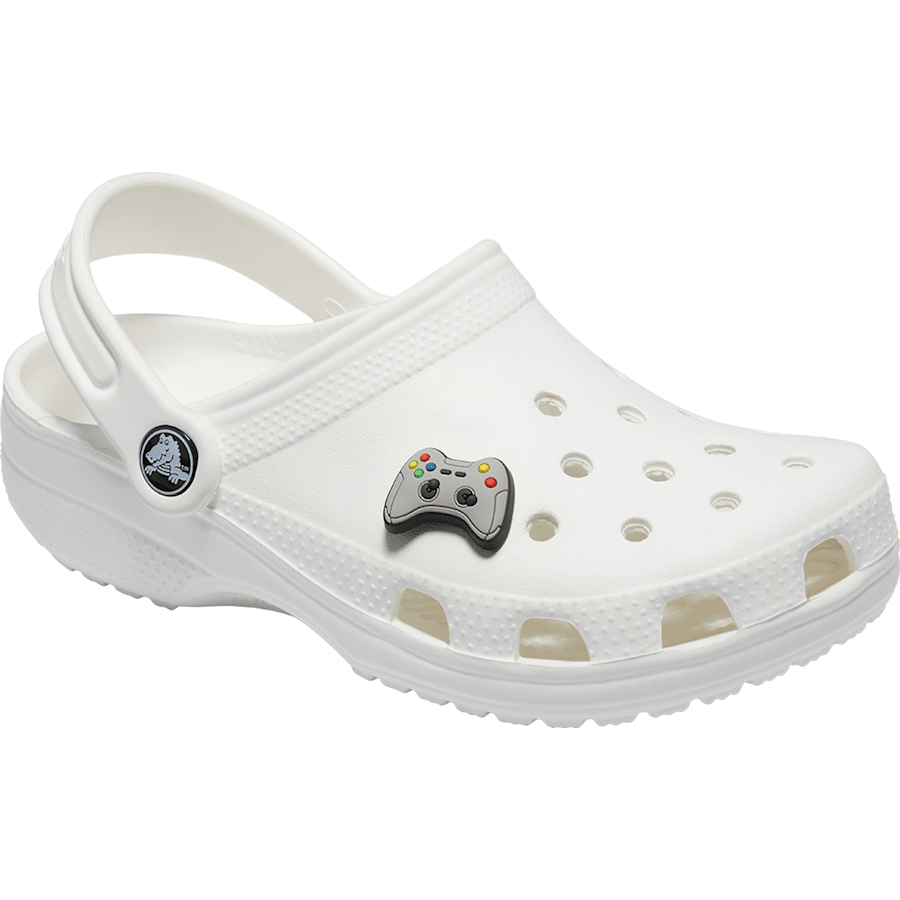 Crocs Grey Game Controller Jibbitz Shoe Charm