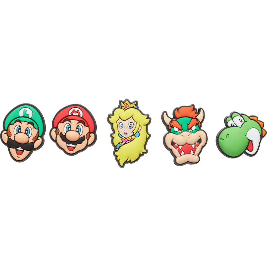 Crocs Super Mario™ 5-Pack Jibbitz Shoe Charm